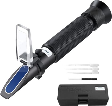 refractometer aquarium|measuring salinity with a refractometer.